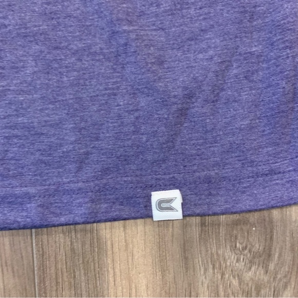 Colosseum Washington Huskies Men’s Long Sleeve Tee Purple - Picture 3 of 5